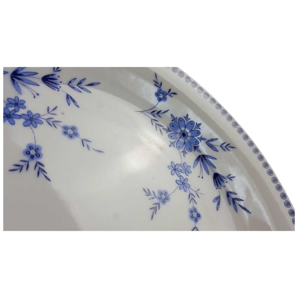 [45817444] Speiseteller Essteller 24 cm Seltmann Weiden Isolde Bayerisch Blau gebraucht - gut Bild 2