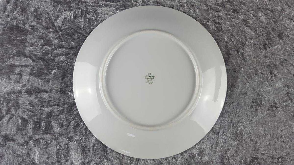 [45817444] Speiseteller Essteller 24 cm Seltmann Weiden Isolde Bayerisch Blau gebraucht - gut Bild 3