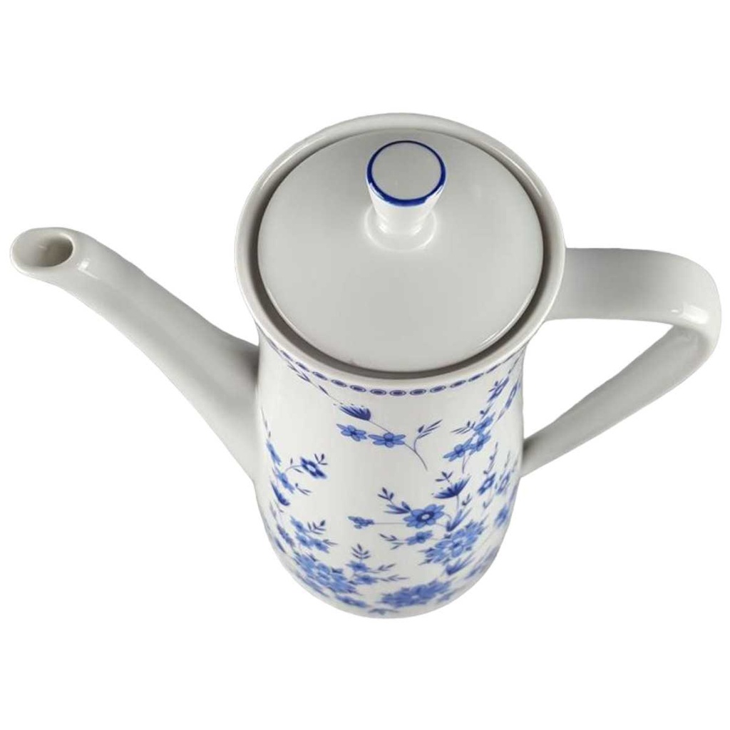 [45817447] Kaffeekanne Kanne 1,2 L Seltmann Weiden Doris Bayerisch Blau gebraucht - akzeptabel Bild 2