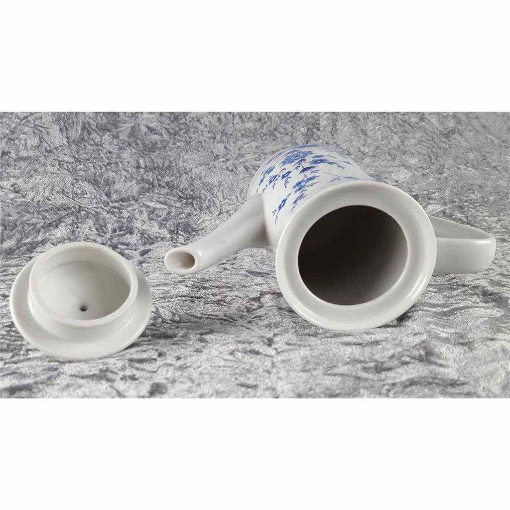 [45817447] Kaffeekanne Kanne 1,2 L Seltmann Weiden Doris Bayerisch Blau gebraucht - akzeptabel Bild 4