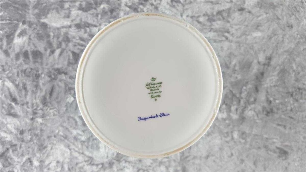 [45817447] Kaffeekanne Kanne 1,2 L Seltmann Weiden Doris Bayerisch Blau gebraucht - akzeptabel Bild 6