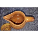 [45817448] Kaffeekanne Kanne Saftkrug Milchkrug 1,1 L Friesland Melitta Ammerland Ceracron Sekunda Eichenforst Braun gebraucht - sehr gut Bild 4