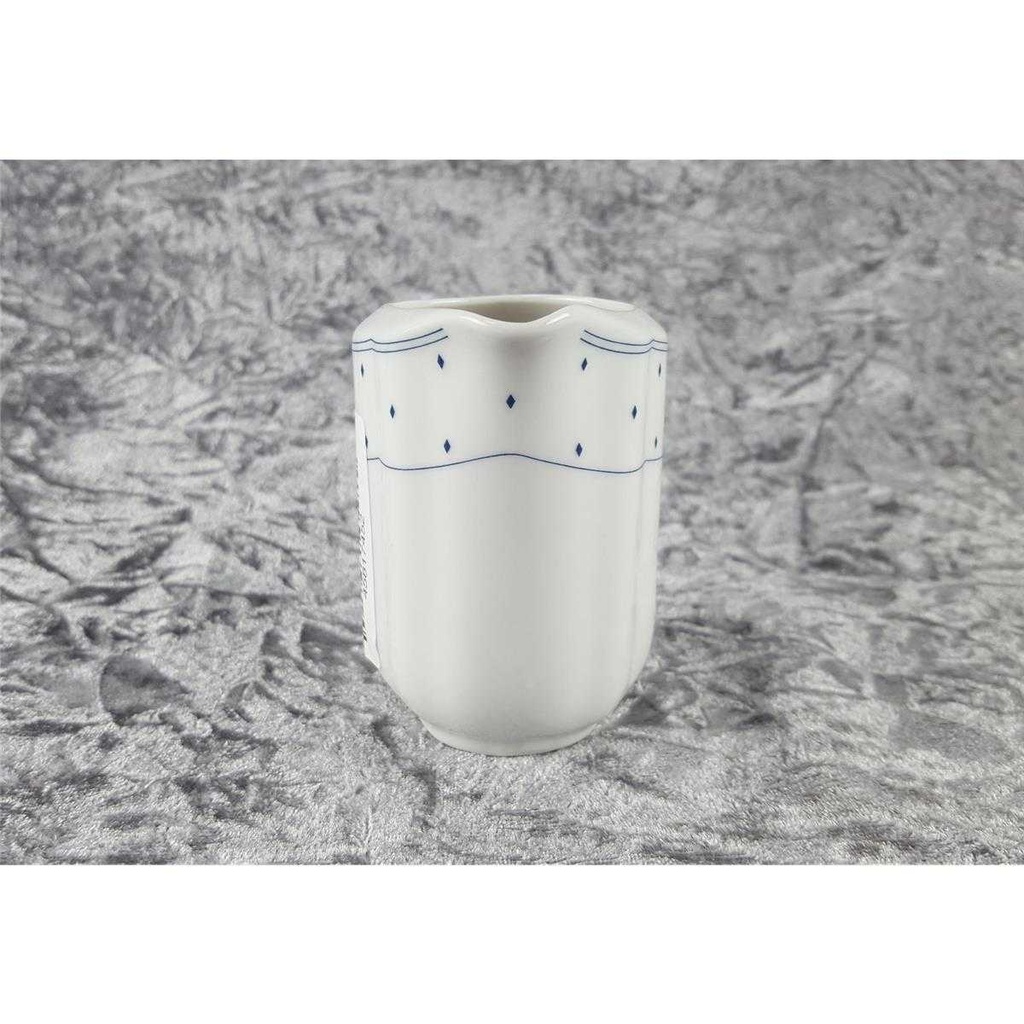 [45817452] Milchkännchen 0,2 L Marienbad Ingres Weiss Blaue Rauten Blau gebraucht - sehr gut Bild 3