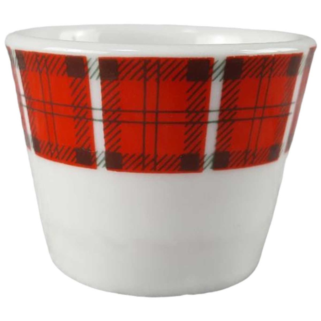 [45817453] Eierbecher Winterling Röslau Schottenkaro rot grün gebraucht - akzeptabel Bild 2