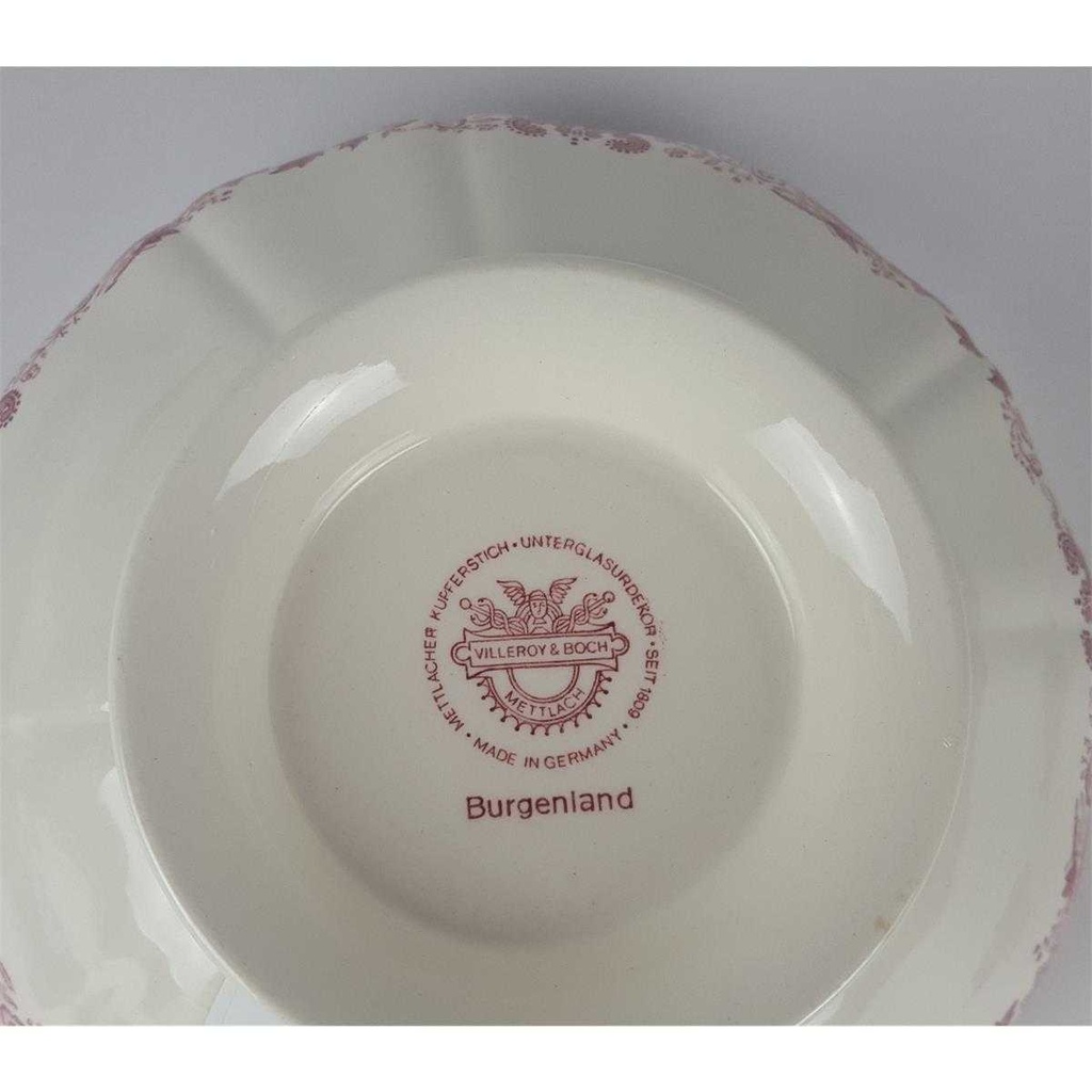 [4581746] Servierschüssel Gemüseschüssel auf Fuß 19,5 cm Villeroy & Boch Burgenland Rot Bild 4
