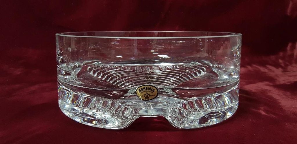[45817470] Schale Handarbeit 8,4 cm Bohemia Transparent gebraucht - gut Bild 3