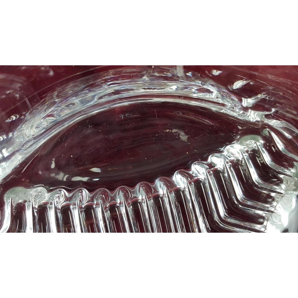 [45817470] Schale Handarbeit 8,4 cm Bohemia Transparent gebraucht - gut Bild 5