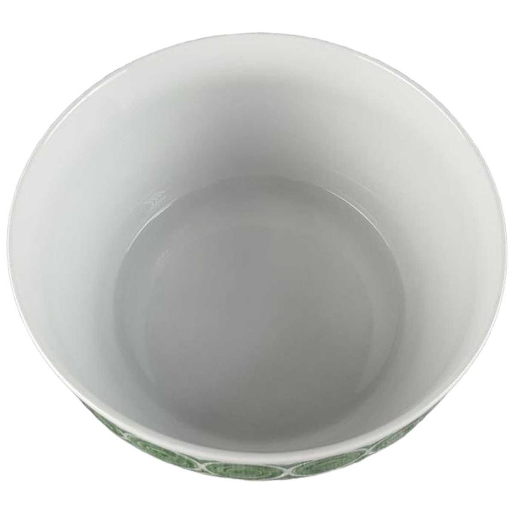 [45817486] Schüssel 18,8 cm Arzberg Donau Dekor grüne Kreise Grün gebraucht - akzeptabel Bild 2