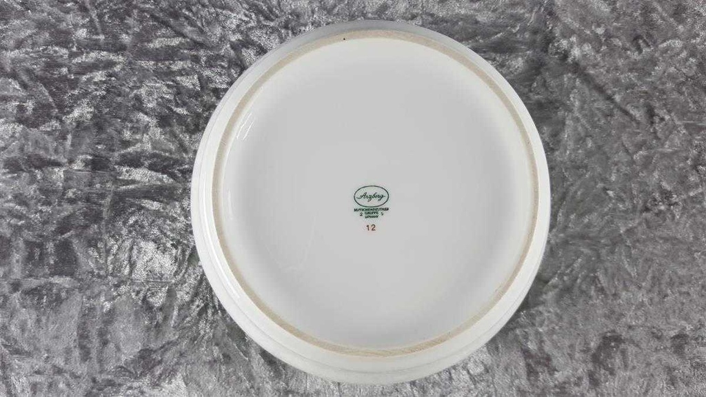 [45817486] Schüssel 18,8 cm Arzberg Donau Dekor grüne Kreise Grün gebraucht - akzeptabel Bild 5