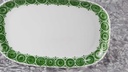 [45817489] Servierplatte Fleischplatte Steakplatte 31,5x20 cm Arzberg Donau Dekor grüne Kreise Grün gebraucht - akzeptabel Bild 3