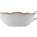 [45817495] Sauciere mit Teller Goldrand Schirnding Bavaria Feston gebraucht - sehr gut Bild 2