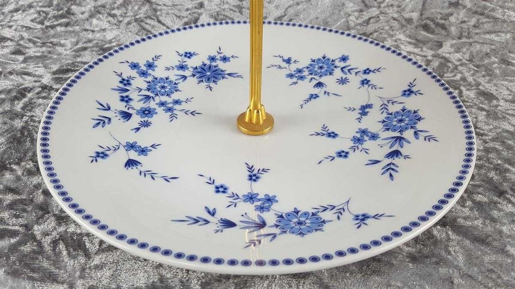 [45817497] Etagere 3stöckig Seltmann Weiden Doris Bayerisch Blau gebraucht - sehr gut Bild 4