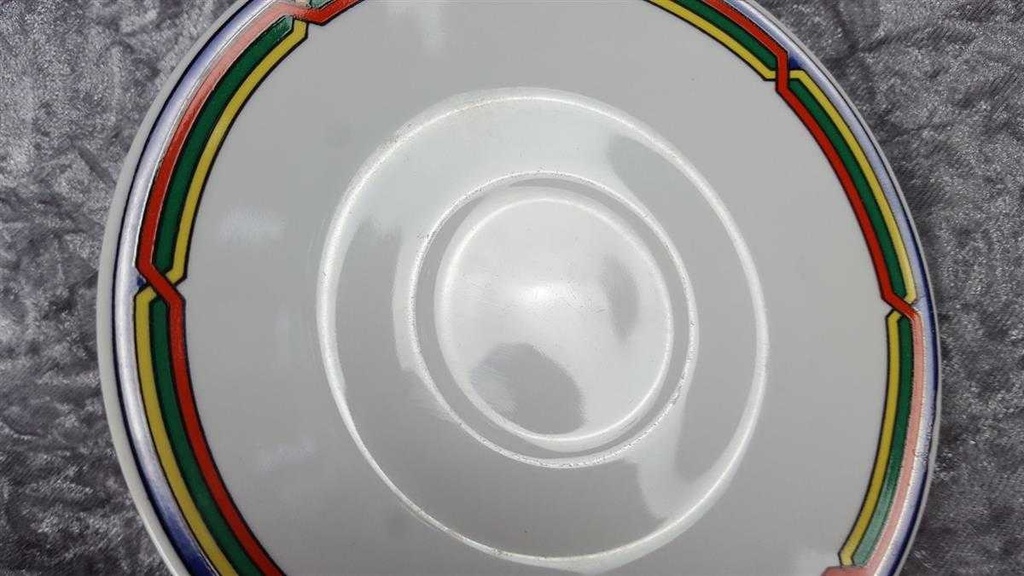 [2119343] 4er Set Untertasse für Kaffee 15,3 cm Burg Lindau gebraucht - akzeptabel Bild 4