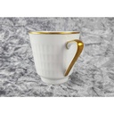 [45817512] Kaffeetasse Tasse Goldrand Zeh Scherzer Rillenrelief 1750 Bild 3