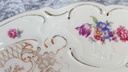 [45817513] Servierplatte Steakplatte Golddekor Schaller Blumen Elfenbein gebraucht - akzeptabel Bild 6