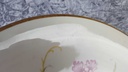 [45817515] Schale Servierschale groß Goldrand 31,7 cm Edelstein Bavaria Blumen 15820 gebraucht - akzeptabel Bild 6