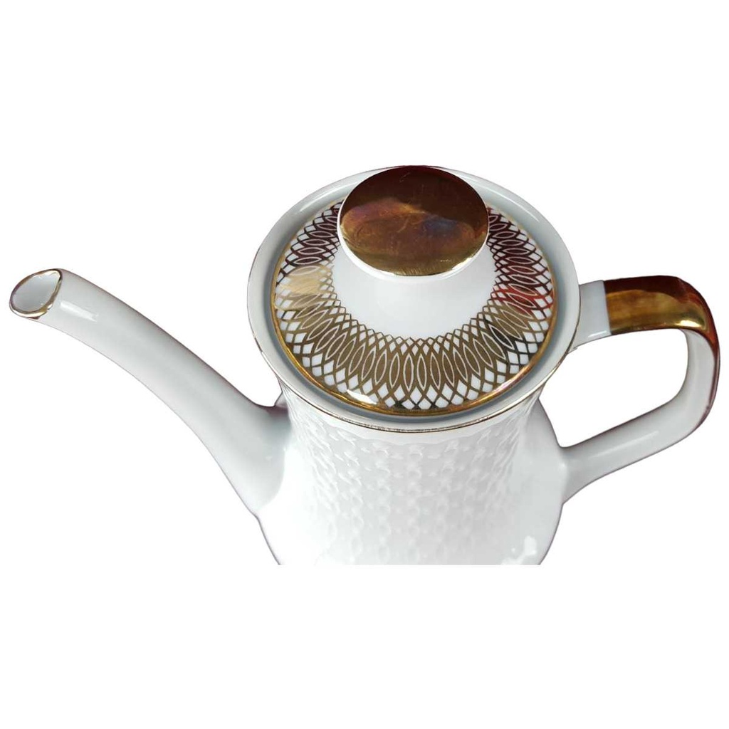 [45817520] Kaffeekanne Kanne Golddekor 1,4 L Mitterteich Form 700 gebraucht - sehr gut Bild 2