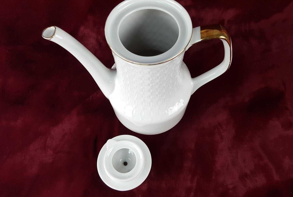 [45817520] Kaffeekanne Kanne Golddekor 1,4 L Mitterteich Form 700 gebraucht - sehr gut Bild 4