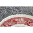 [2119344] 4er Set Suppenteller 26 cm Adams English Scenic Rot gebraucht - akzeptabel Bild 4
