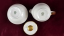 [45817543] Zuckerdose Milchkännchen und Goldrand Rhenania Duisdorf Elfenbein mit 4mm Beige gebraucht - gut Bild 5
