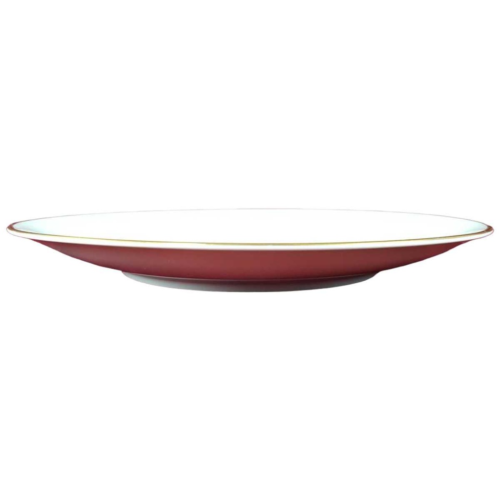 [45817556] Speiseteller Essteller Goldrand 25,4 cm Heinrich Anmut weiß 14092 gebraucht - gut Bild 2