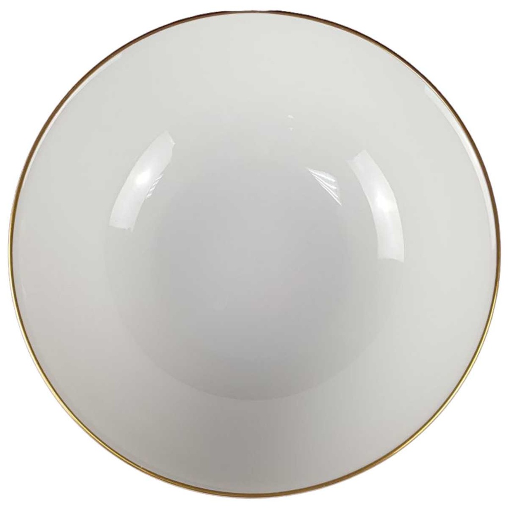 [45817560] Schüssel Goldrand 24 cm Heinrich Anmut weiß 14092 gebraucht - sehr gut Bild 2