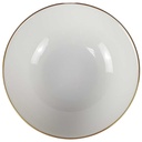 [45817560] Schüssel Goldrand 24 cm Heinrich Anmut weiß 14092 gebraucht - sehr gut Bild 2
