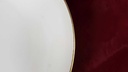 [45817561] Servierplatte Fleischplatte Steakplatte Goldrand 36,5x26,3 cm Heinrich Anmut weiß 14092 gebraucht - gut Bild 3