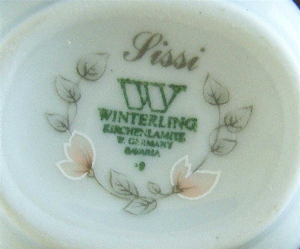 [4581757] Milchkännchen Winterling Kirchenlamitz Sissi Rosa Blüten gebraucht - sehr gut Bild 3