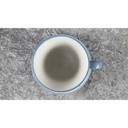 [45817571] Tasse mit Untertasse Pharisäertasse Bezeichnung Julius Lange Kahla Indisch Blau Strohblume gebraucht - sehr gut Bild 3