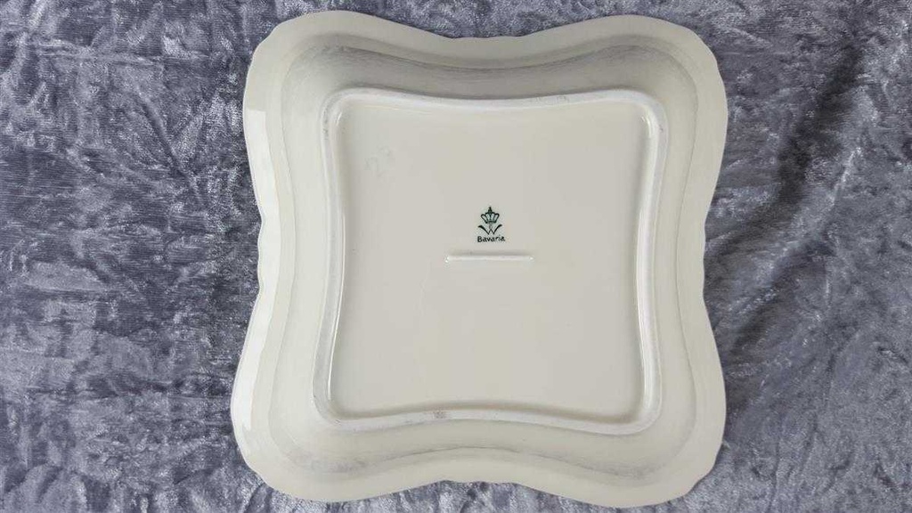 [45817573] Schüssel Goldrand Winterling elfenbein Blumenrelief mit Beige gebraucht - sehr gut Bild 5