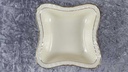 [45817578] Schüssel Goldrand Winterling elfenbein Blumenrelief mit Beige gebraucht - gut Bild 3