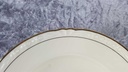 [45817586] Suppenteller Goldrand 23,6 cm Winterling elfenbein Blumenrelief mit gebraucht - gut Bild 3