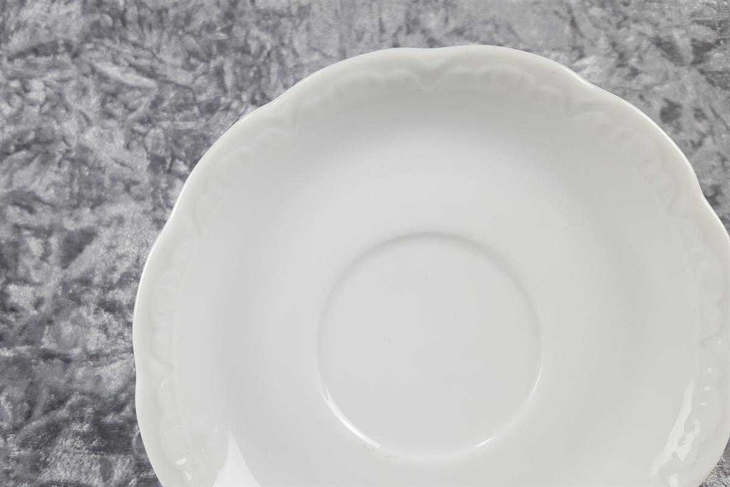 [45817587] Untertasse für Kaffee 14,6 cm Mitterteich Form 100 Weiß Bild 3