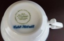 [4581759] Kaffeetasse Tasse Krautheim Sissy blau gelbe Blumen echt Kobalt gebraucht - gut Bild 3