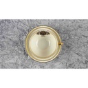 [45817595] Mokkatasse mit Untertasse Tasse Espressotasse Goldrand Hutschenreuther Elfenbein Selb gebraucht - gut Bild 3