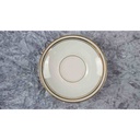 [45817595] Mokkatasse mit Untertasse Tasse Espressotasse Goldrand Hutschenreuther Elfenbein Selb gebraucht - gut Bild 4