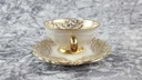 [45817597] Mokkatasse Tasse Espressotasse Golddekor Schaller gebraucht - gut Bild 4