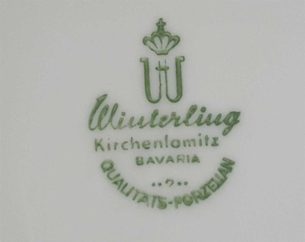 [4581760] Suppenteller 21,8 cm Winterling Kirchenlamitz Rillenrelief Braun gebraucht - sehr gut Bild 3