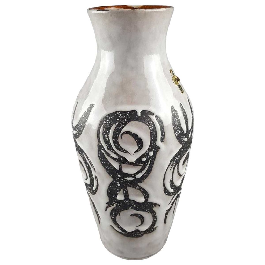 [45817603] Vase 29,4 cm Jasba Keramik Weiß gebraucht - gut Bild 2