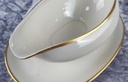 [45817611] Sauciere mit Teller Goldrand 1tlg 0,4 L KPM Krister 0201 Elfenbein Beige Bild 5