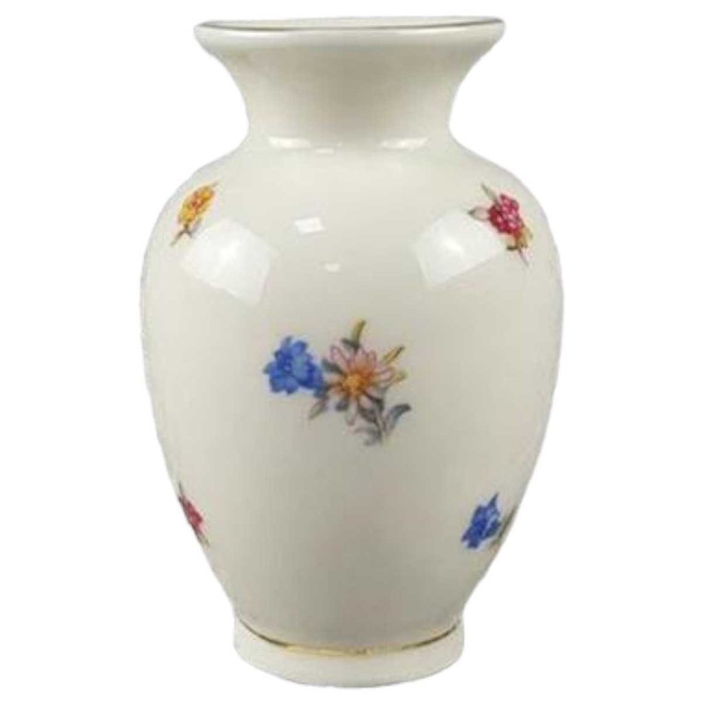[45817615] Vase Goldrand 10,5 cm Schirnding Bavaria Elfenbein Beige gebraucht - sehr gut Bild 2