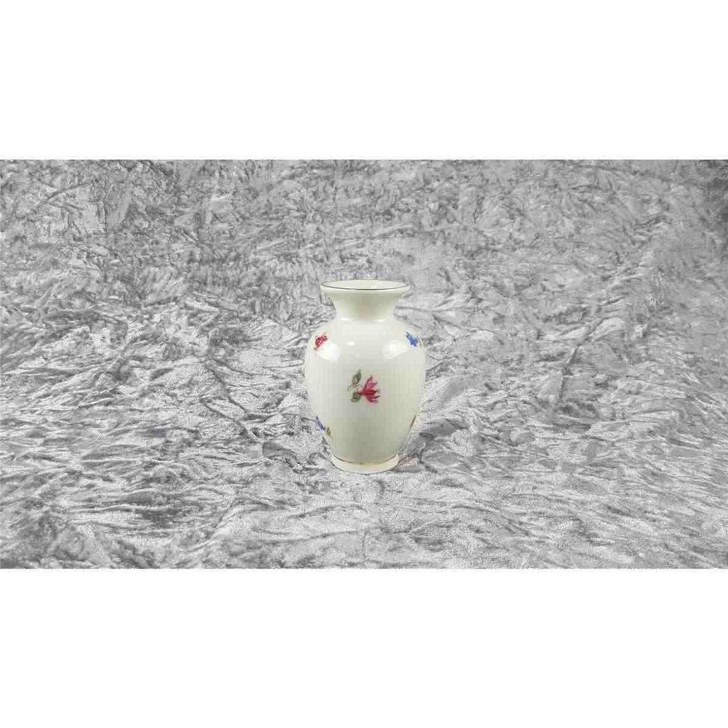 [45817615] Vase Goldrand 10,5 cm Schirnding Bavaria Elfenbein Beige gebraucht - sehr gut Bild 3