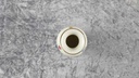 [45817615] Vase Goldrand 10,5 cm Schirnding Bavaria Elfenbein Beige gebraucht - sehr gut Bild 4