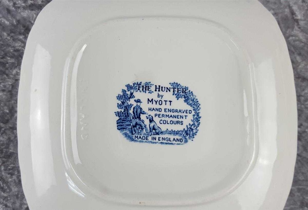[45817619] Sauciere mit Teller 1tlg 0,4 L Myott The Hunter Blau Bild 5