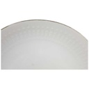 [45817658] Speiseteller Essteller Goldrand 24,5 cm Winterling Kirchenlamitz Relief Weiß mit gebraucht - akzeptabel Bild 2