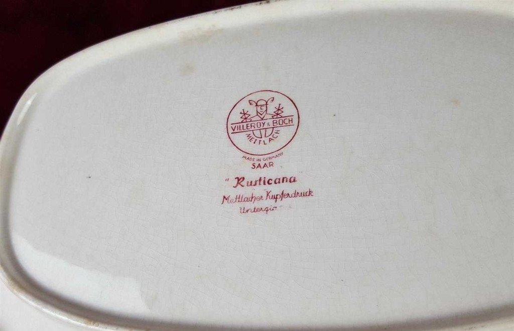 [45817678] Brotkorb Brotschale Villeroy & Boch Rusticana Rot gebraucht - akzeptabel Bild 7