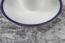 [45817686] Kaffeetasse mit Untertasse Tasse Goldrand Jaeger & Co PMR Blau gebraucht - gut Bild 3
