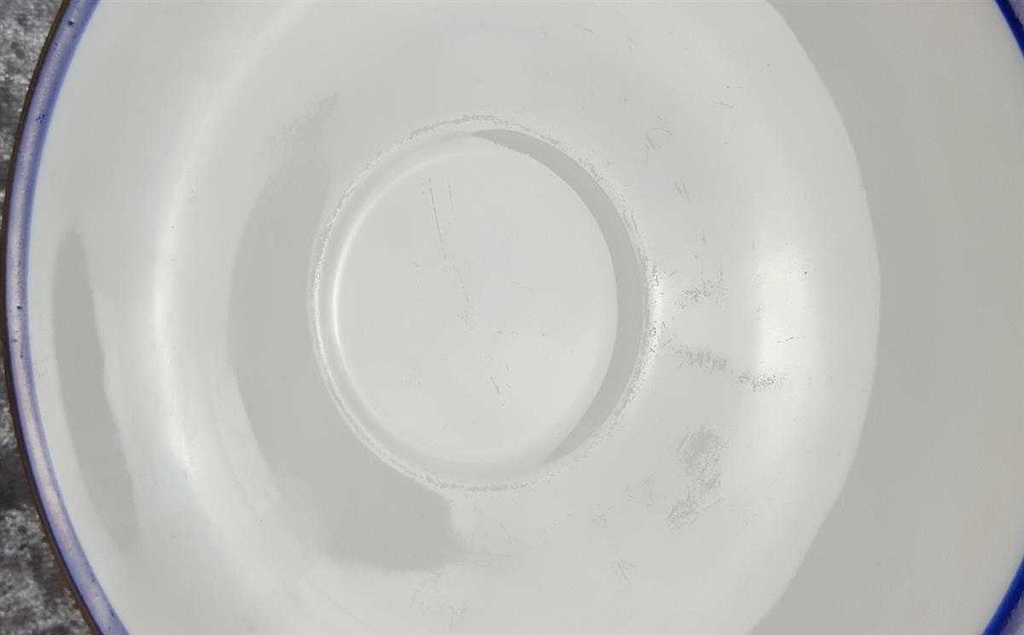 [45817686] Kaffeetasse mit Untertasse Tasse Goldrand Jaeger & Co PMR Blau gebraucht - gut Bild 10