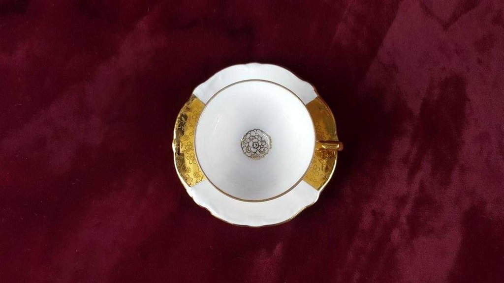[45817694] Sammeltasse Goldrand Golddekor Mayer Wiesau Bavaria gebraucht - gut Bild 3
